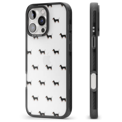 Dachshund Pattern Clear
