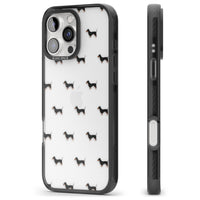 Dachshund Pattern Clear