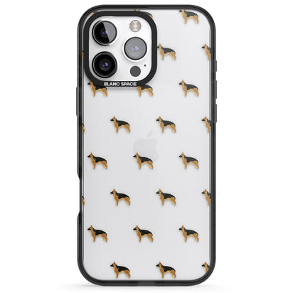 German Shepherd Pattern Clear
