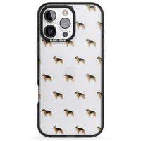 German Shepherd Pattern Clear