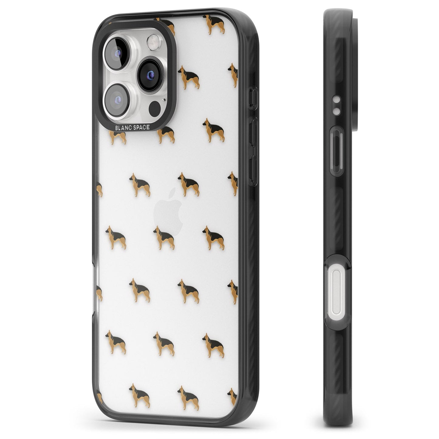 German Shepherd Pattern Clear