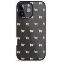 Tan Labrador Dog Pattern