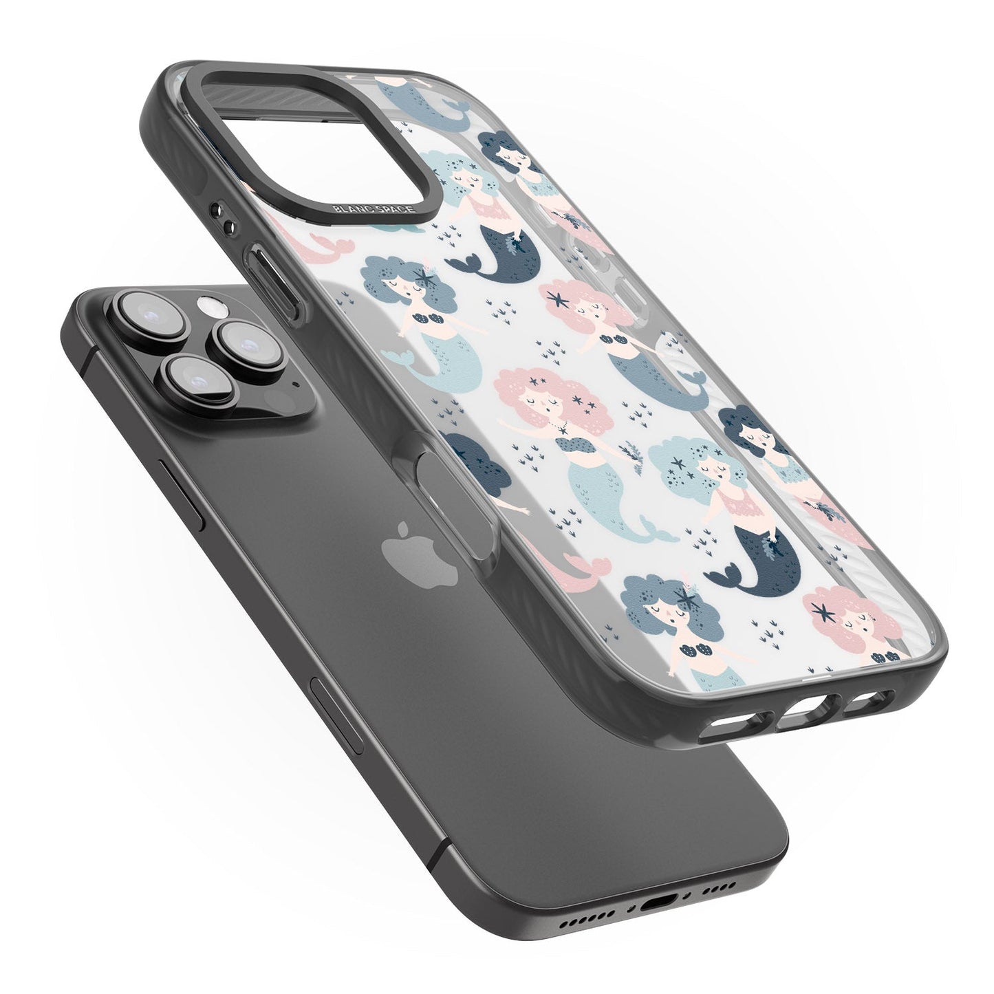 Pastellfarbene Meerjungfrauen