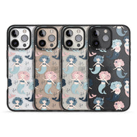 Pastellfarbene Meerjungfrauen