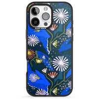 Dark Botanicals Abstract Pattern