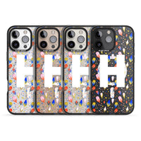 Personalised Abstract Floral Initial