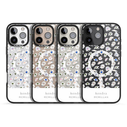 Personalised Grey & White Daisies