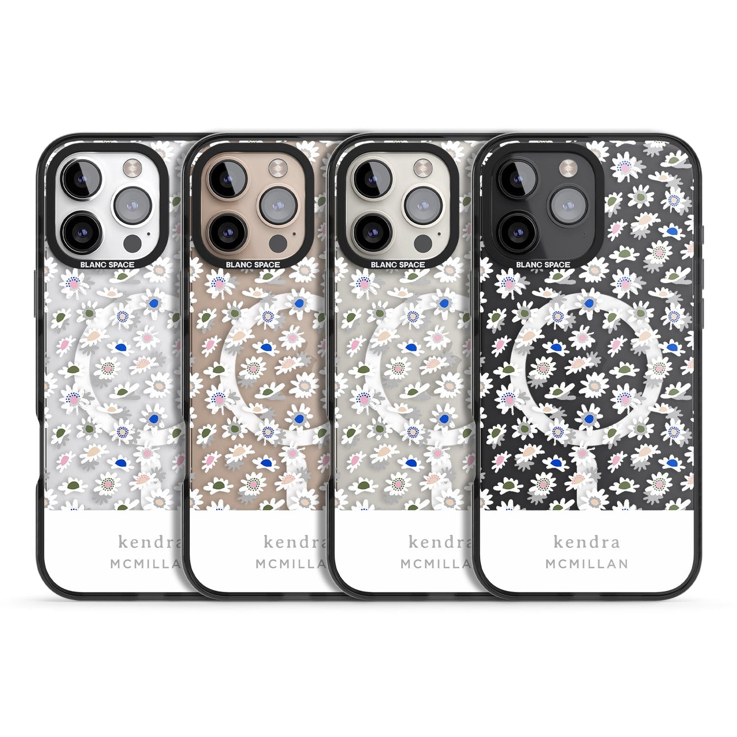 Personalised Grey & White Daisies