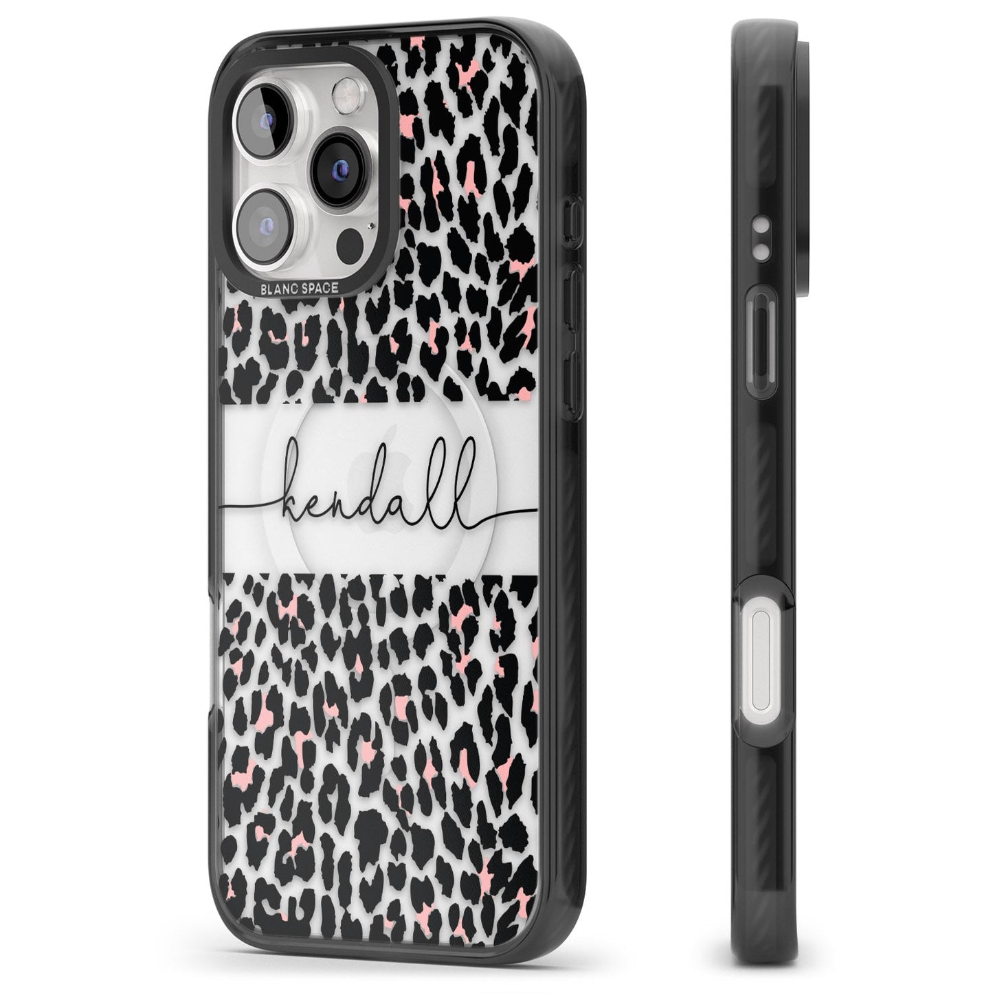 Personalised Cursive Leopard Spots