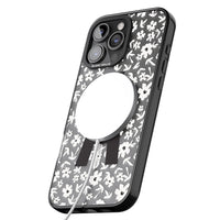 Initiale en gras personnalisée et florale