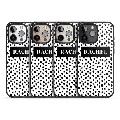 Personalised Black Dots