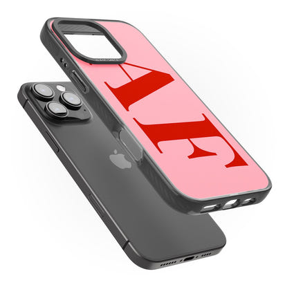 Personalised Red & Pink Letters