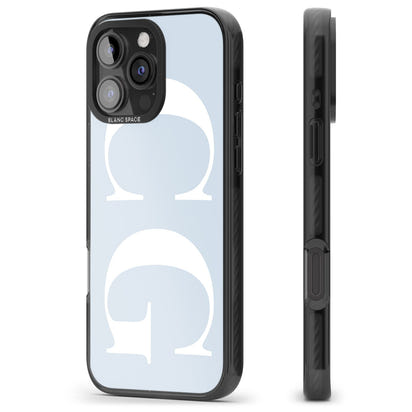 Personalised White & Blue Green Letters