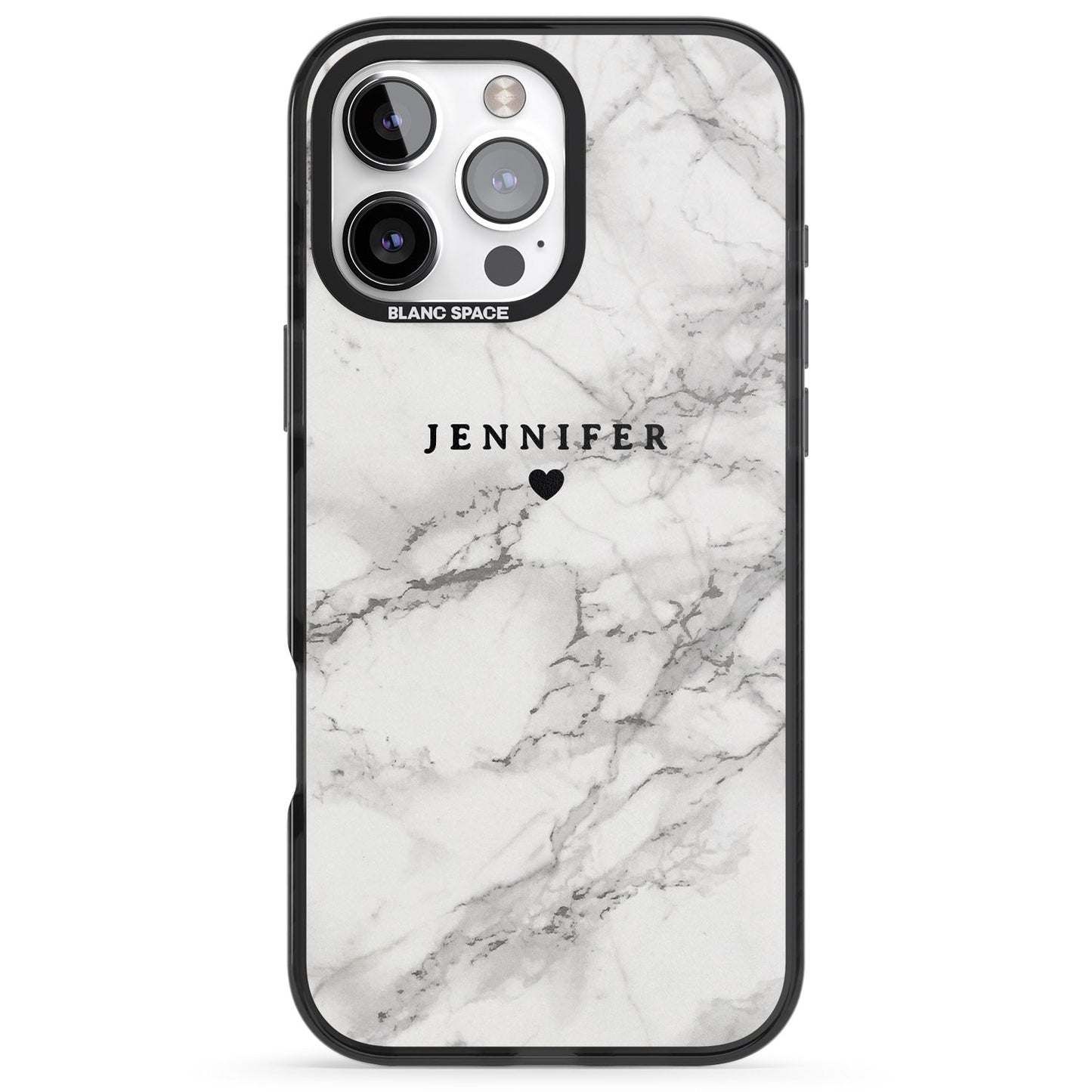 Personalised Classic Grey Marble