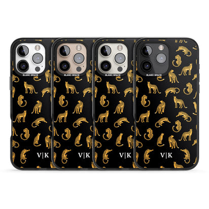 Personalised Gold Cheetah Pattern