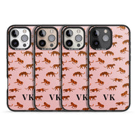 Personalised Pink Safari Tiger Pattern