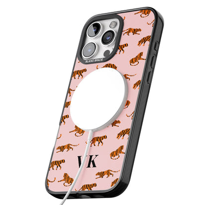 Personalised Pink Safari Tiger Pattern