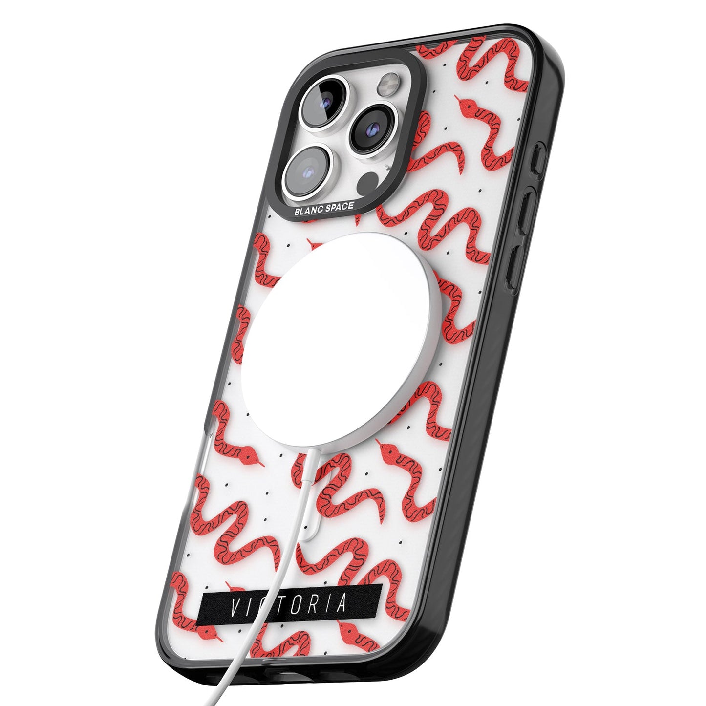Personalised Red Snake Pattern