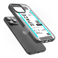 Personalised Space Travel Ticket