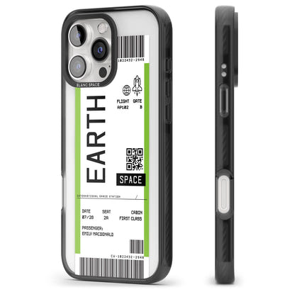 Personalised Earth Travel Ticket