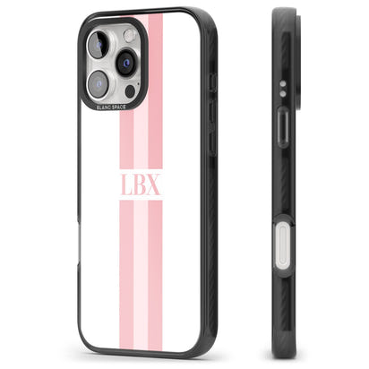 Personalised Minimal Pink Stripe