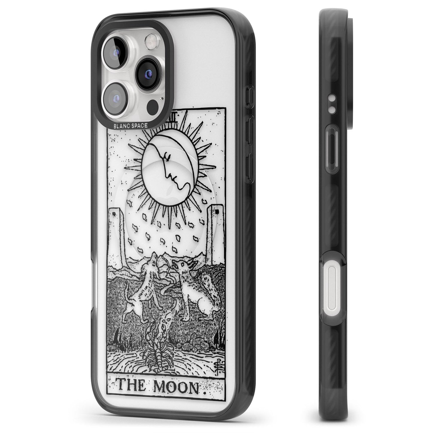 Personalised The Moon Tarot Card (Clear)