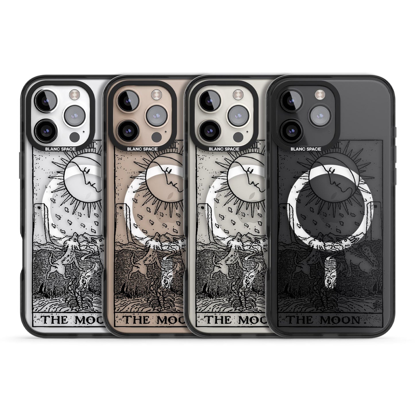 Personalised The Moon Tarot Card (Clear)