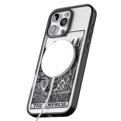 Personalisierte Tarotkarte „Die Kaiserin“ (Transparent)