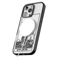 Personalisierte Stärke-Tarotkarte (Transparent)