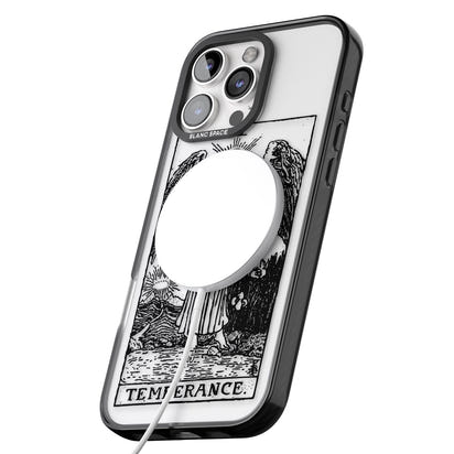 Personalisierte Temperanz-Tarotkarte (Transparent)