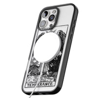 Personalisierte Temperanz-Tarotkarte (Transparent)