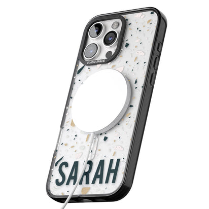 Personalised Terrazzo Blue, Pink, Brown