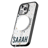 Personalised Terrazzo Blue, Pink, Brown