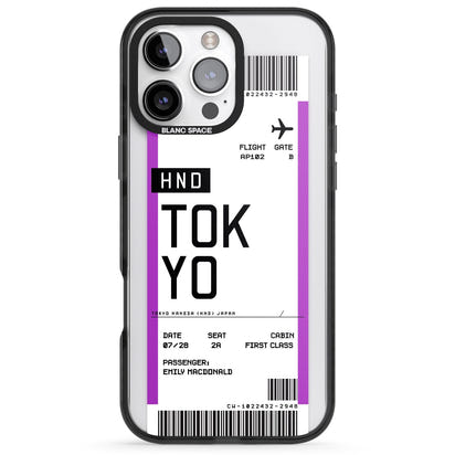 Personalised Tokyo Boarding Pass