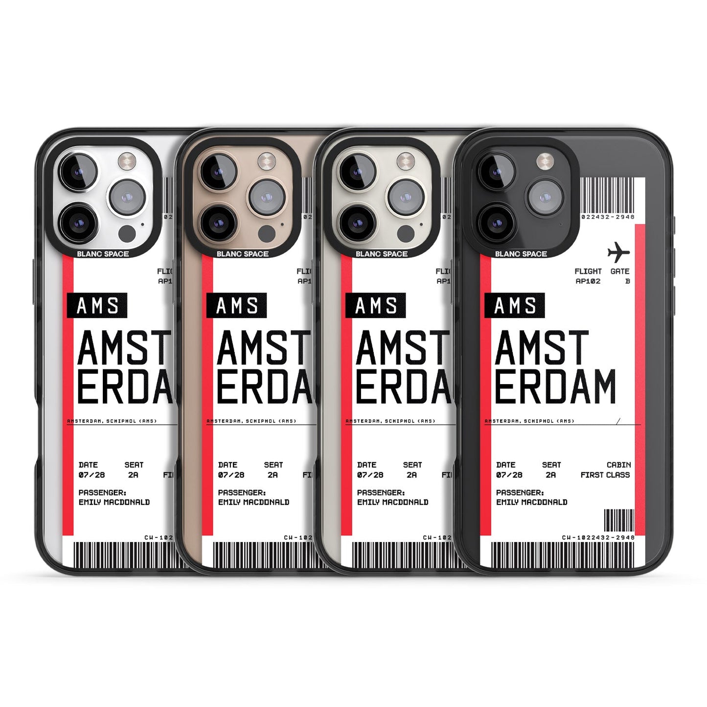 Personalised Amsterdam Boarding Pass
