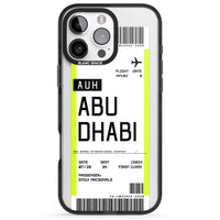 Personalised Abu Dhabi Boarding Pass