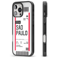 Personalisierte Bordkarte für São Paulo