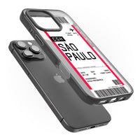 Personalisierte Bordkarte für São Paulo