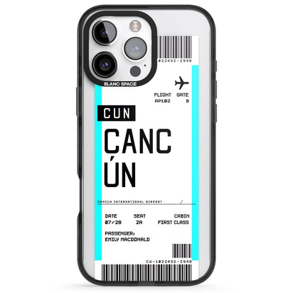 Personalised Cancún Boarding Pass