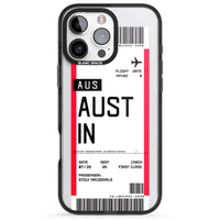 Personalised Austin Boarding Pass