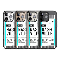 Carte d'embarquement personnalisée pour Nashville