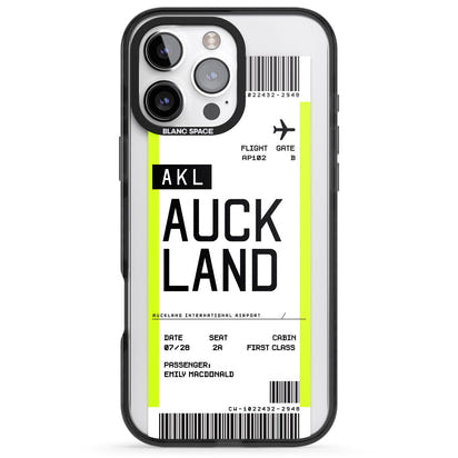 Personalised Auckland Boarding Pass