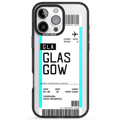 Personalised Glasgow Boarding Pass