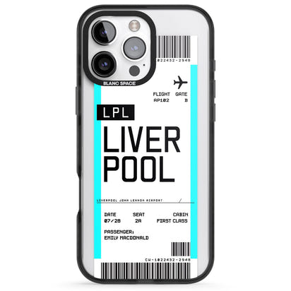 Personalised Liverpool Boarding Pass