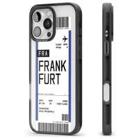 Personalised Frankfurt Boarding Pass
