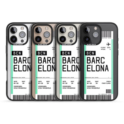 Personalised Barcelona Boarding Pass