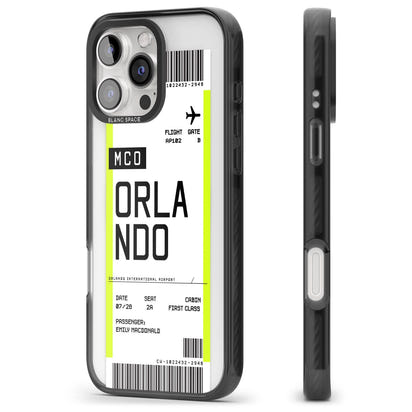 Personalised Orlando Boarding Pass