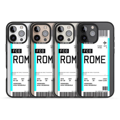 Personalised Rome Boarding Pass