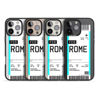 Personalised Rome Boarding Pass
