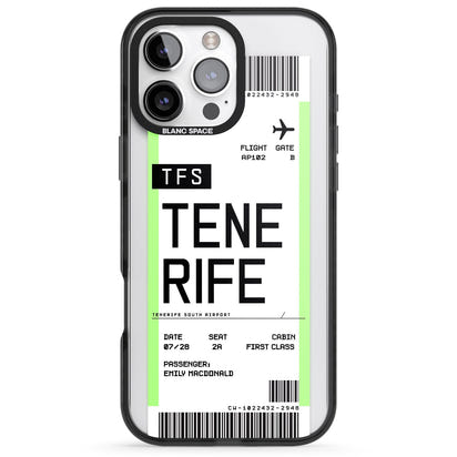 Personalised Tenerife Boarding Pass